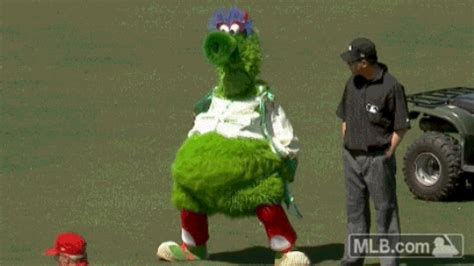 I'm just as confused as you are. . Philly phanatic gif